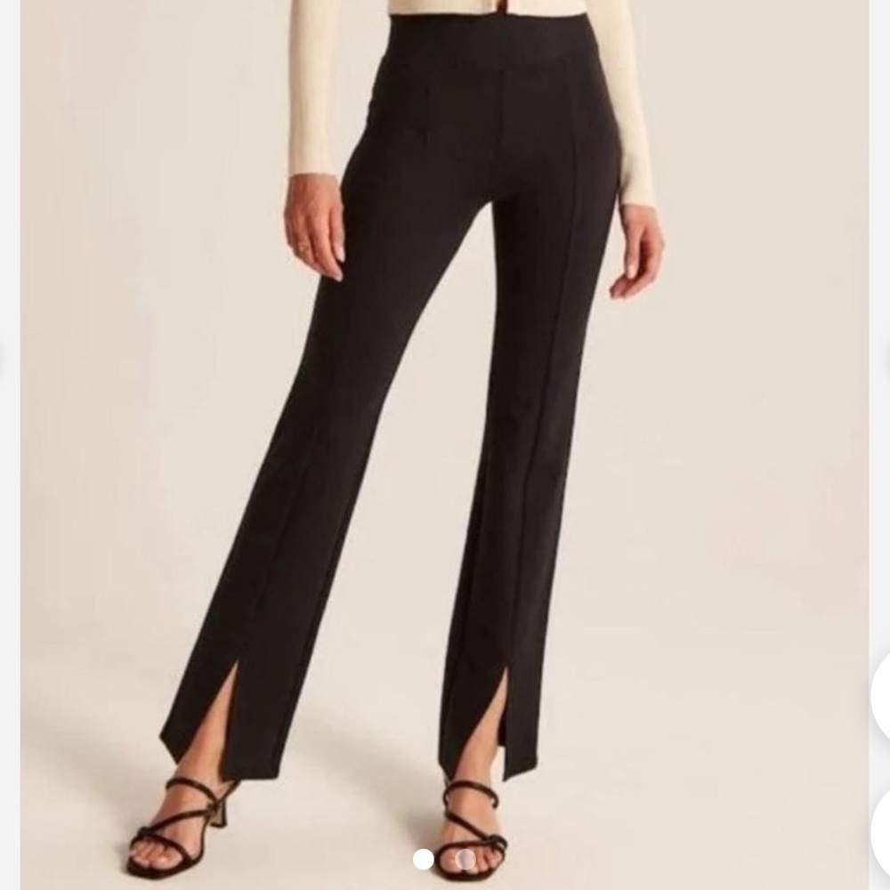 Abercrombie & Fitch Women’s Black Trouser Flare Leg